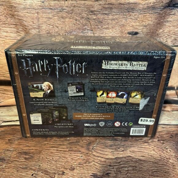 Harry Potter Hogwarts Battle The Monster Box Of Monsters Expansion Deck Building - Picture 2 of 6